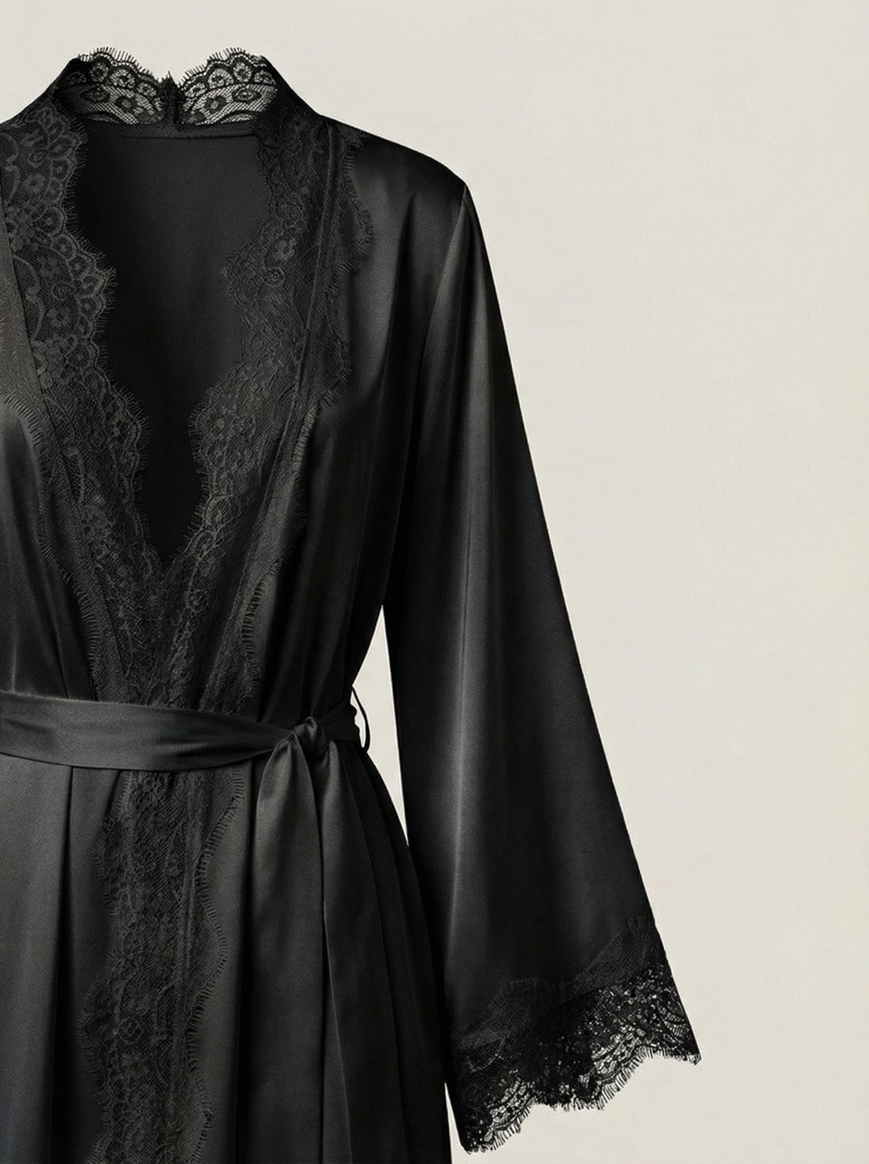 Celine Lace in Black