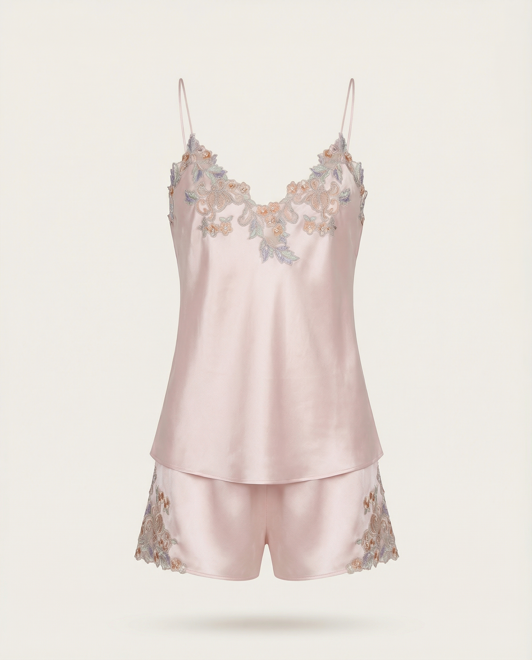 Mira Silk Set in Rose