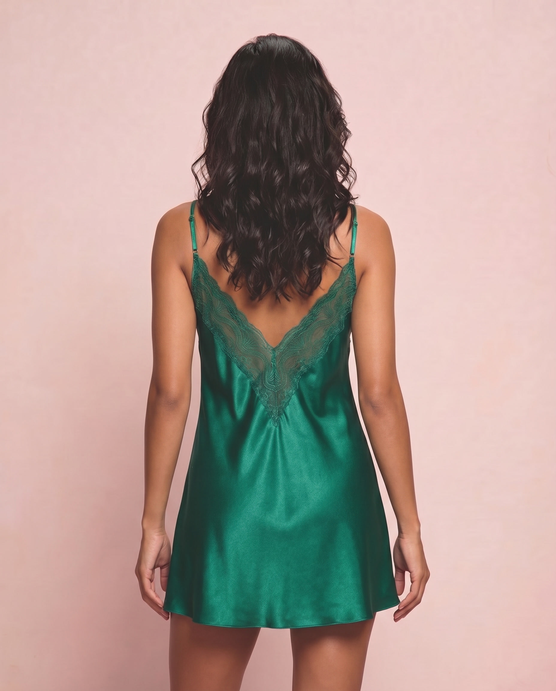 Hilda Mini in Emerald Green